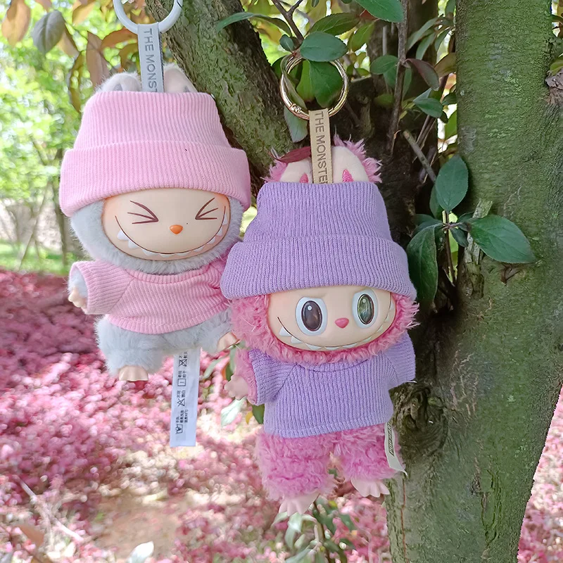 

Универсальный комплект футболок, подходящий для слепых коробок поколения 1/2/3, Labubu 17 см.