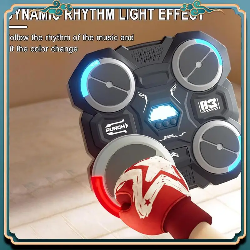 

Latest Music Boxing Machine For Children Smart Music Boxing Machine Wall Mounted Decompression Wall Target Toys Boxing Trainer