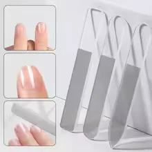 Professional Nano Glass File Nail Art File for Gundam Model Tool Buffing Transparent Sanding Polishing Manicure Nail DIY Tools
