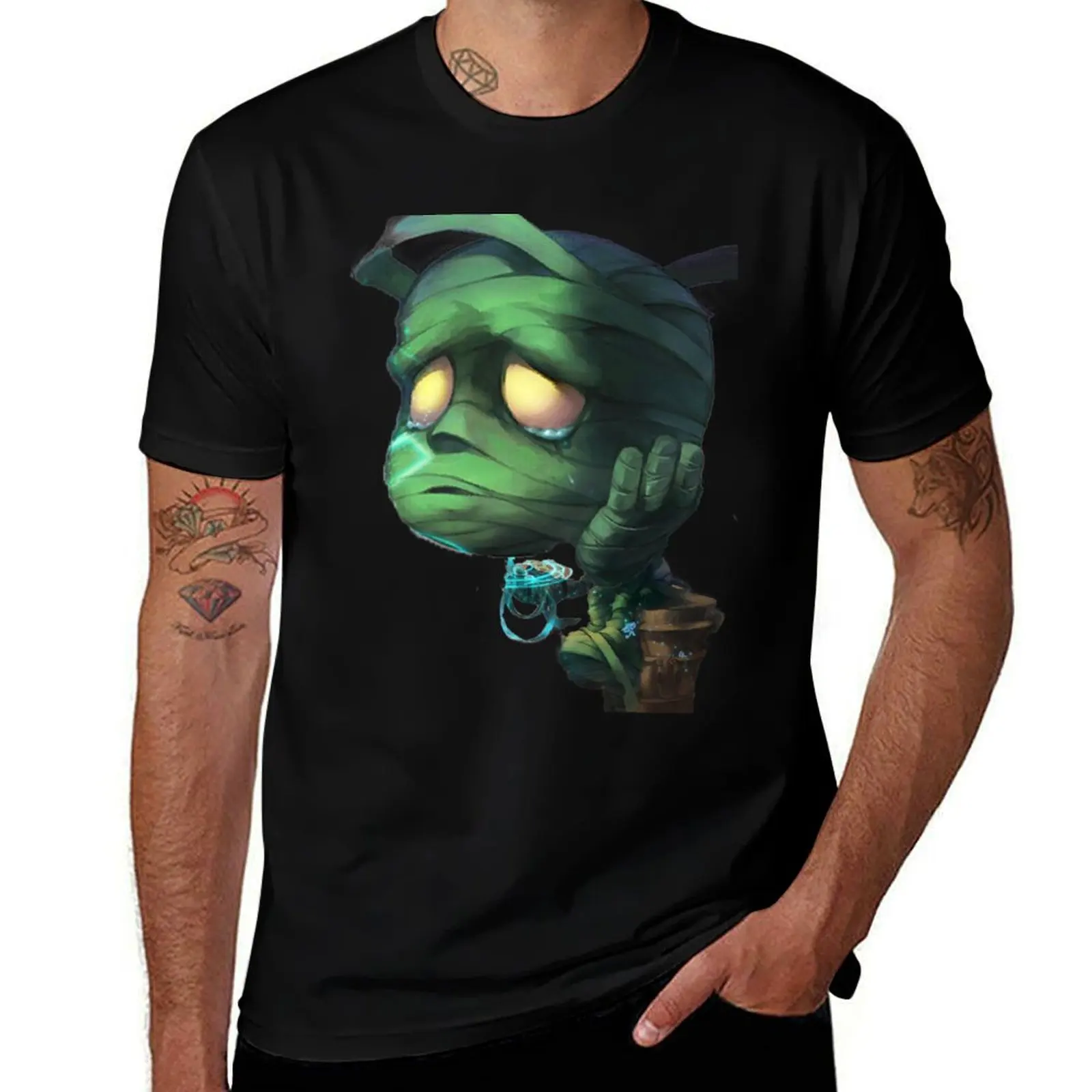 

DK Mode - Amumu T-Shirt cotton graphic tees boys animal print new gifts and t-shirts Men's t-shirts