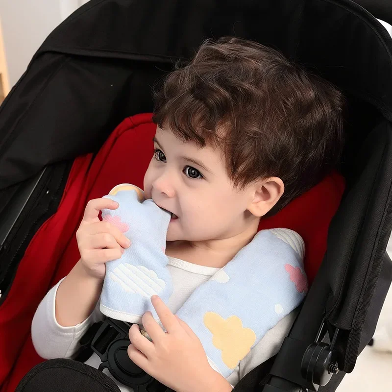 Accesorios para cochecito de bebé, guantes de sujeción, cubiertas protectoras para manija, barandillas para niños, toallitas para Saliva de bebé,