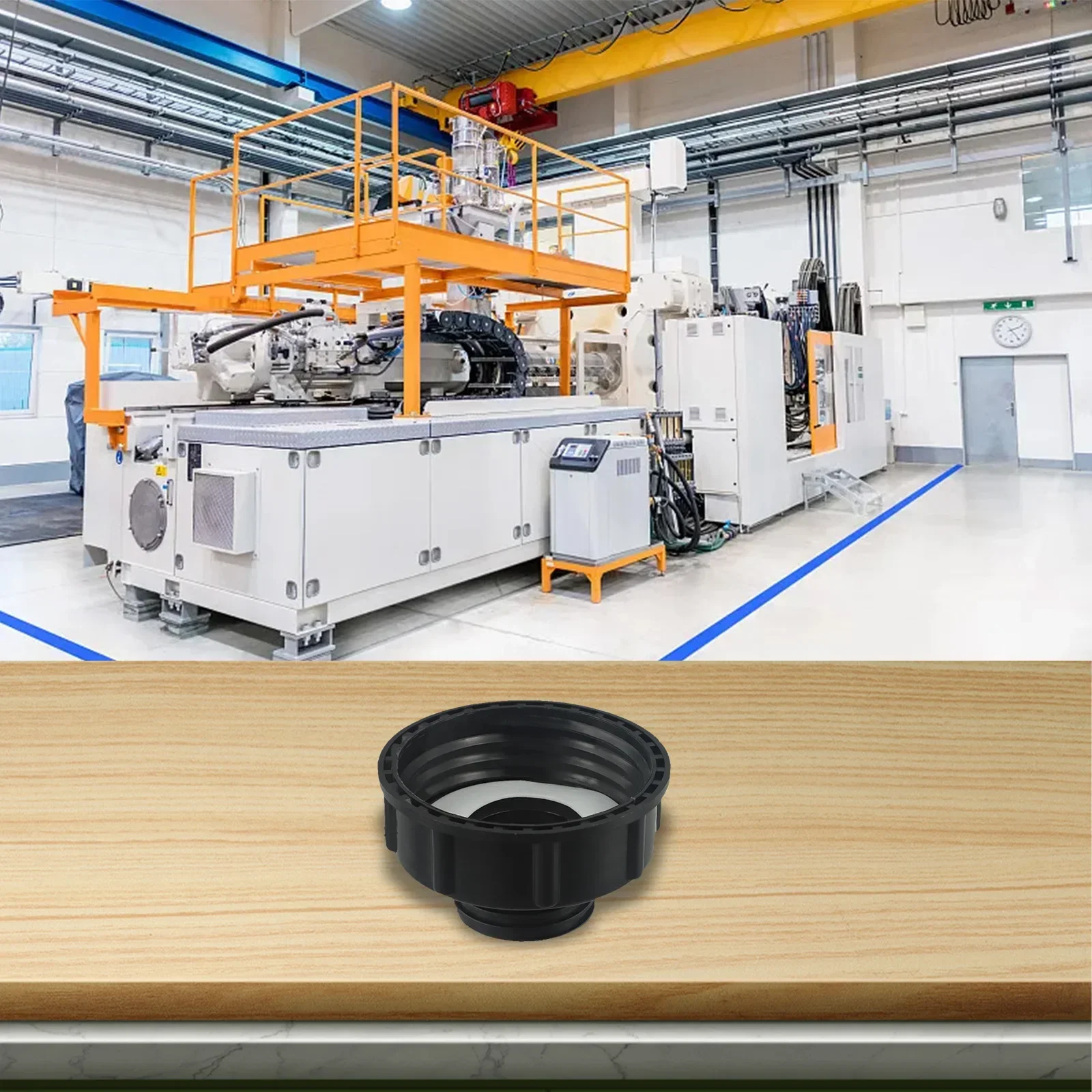 Essential Accessory For Container Connection IBC Adapter Secure Connection Standard Size For DN100 Coarse Thread