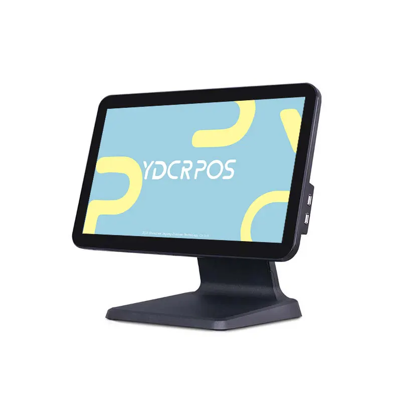 15 Inch Aluminium Alloy Touch Screen POS Cash Register Machine All in One Pos System
