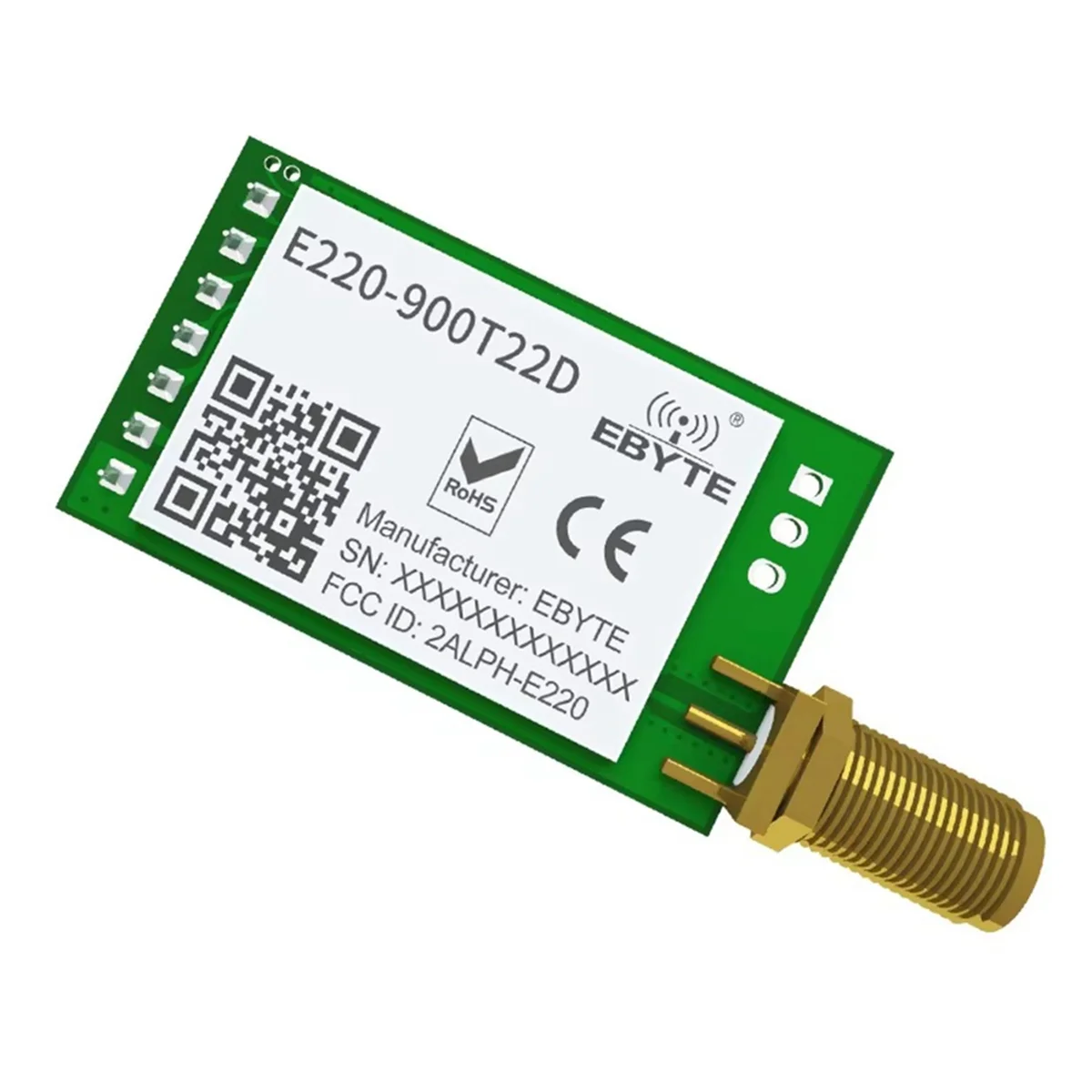 RIRI EBYTE LoRa LLCC68 868MHz 915MHz Wireless Module 22dBm Long Range 5km E220-900T22D SMA-K UART RSSI Transmitter Receiver DIP