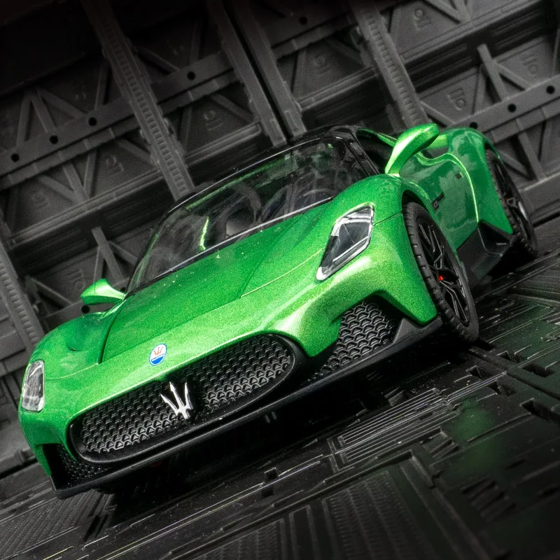 

1:22 Maserati MC20 alloy supercar model with doors that can be opened, children's sound and light regenerative toy car
