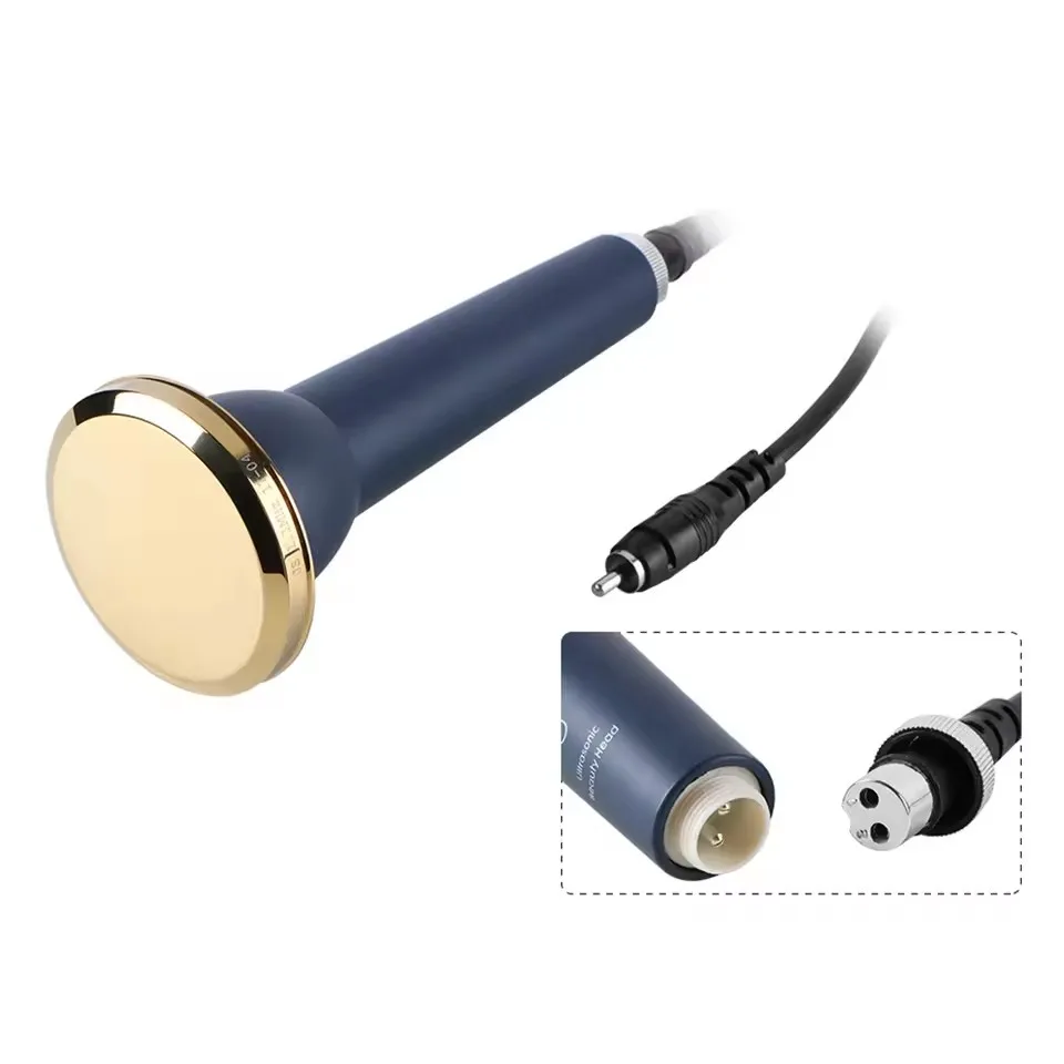 3 Probes Ultrasound Facial Body Therapy Ultrasonic Ion Face Massager Skin Rejuvenation Machine