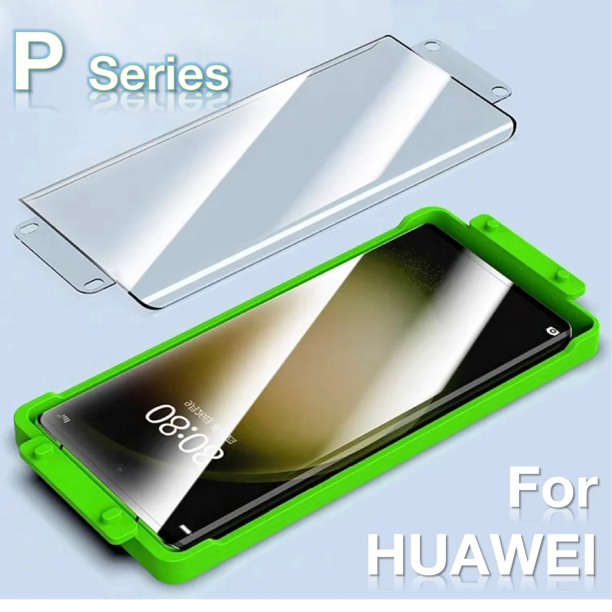 

For HUAWEI P60 ART P50 P30 P40 PRO Plus Screen Protector Explosion-proof Glass Protective with Install Kit