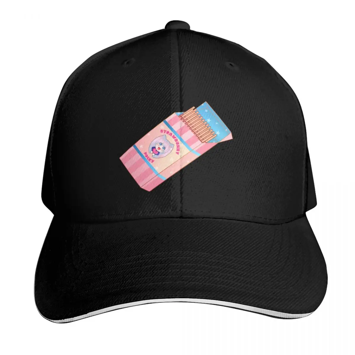 Caja de gorras Strawbunny Pocky, gorra de béisbol, sombrero de caballero, gorra de lujo para hombre, gorra de béisbol, sombreros únicos, sombreros para mujeres y hombres