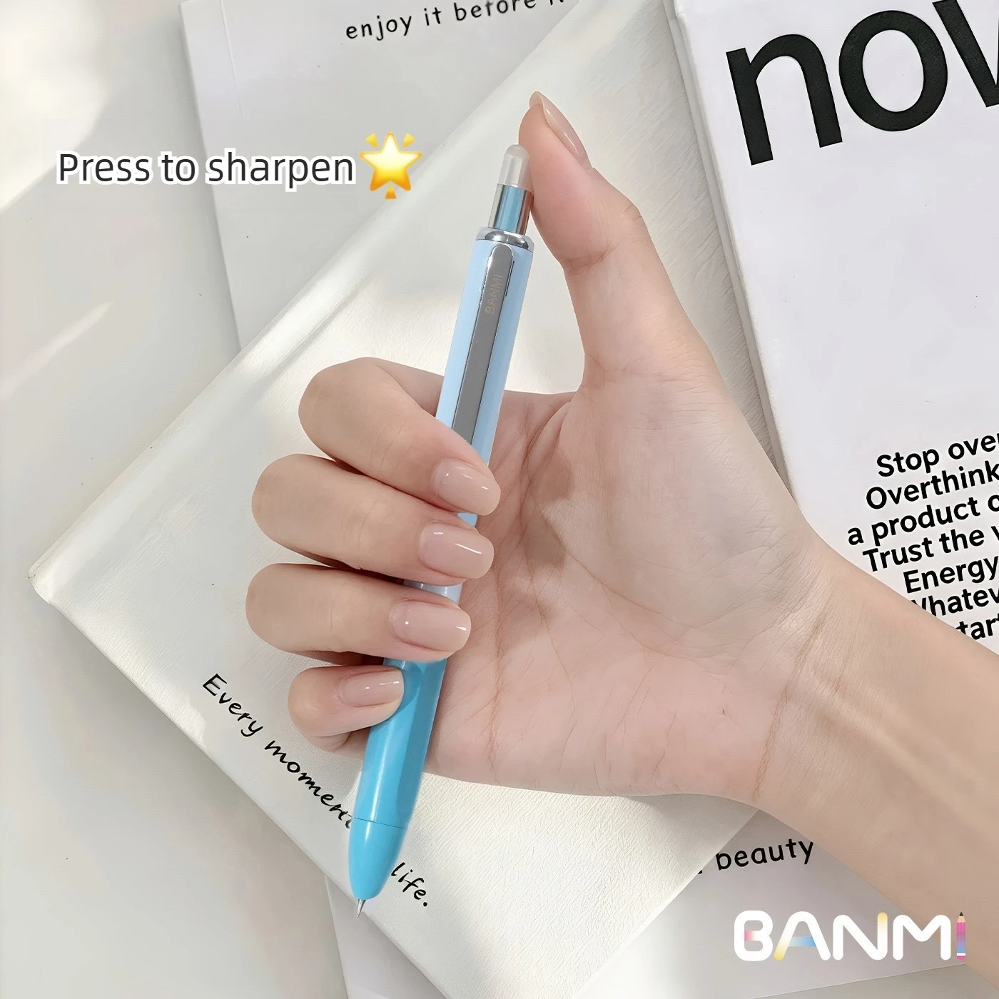 BANMI Retractable Fountain Pen Refillable Push Button Ink Cartridge For Calligraphy Writing Office School Supplies Stationery