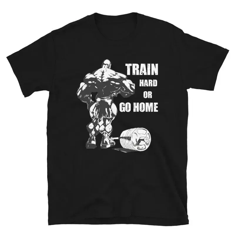 Weightlifting Strength Training Train Hard Or Go Home SWOLE T-Shirt