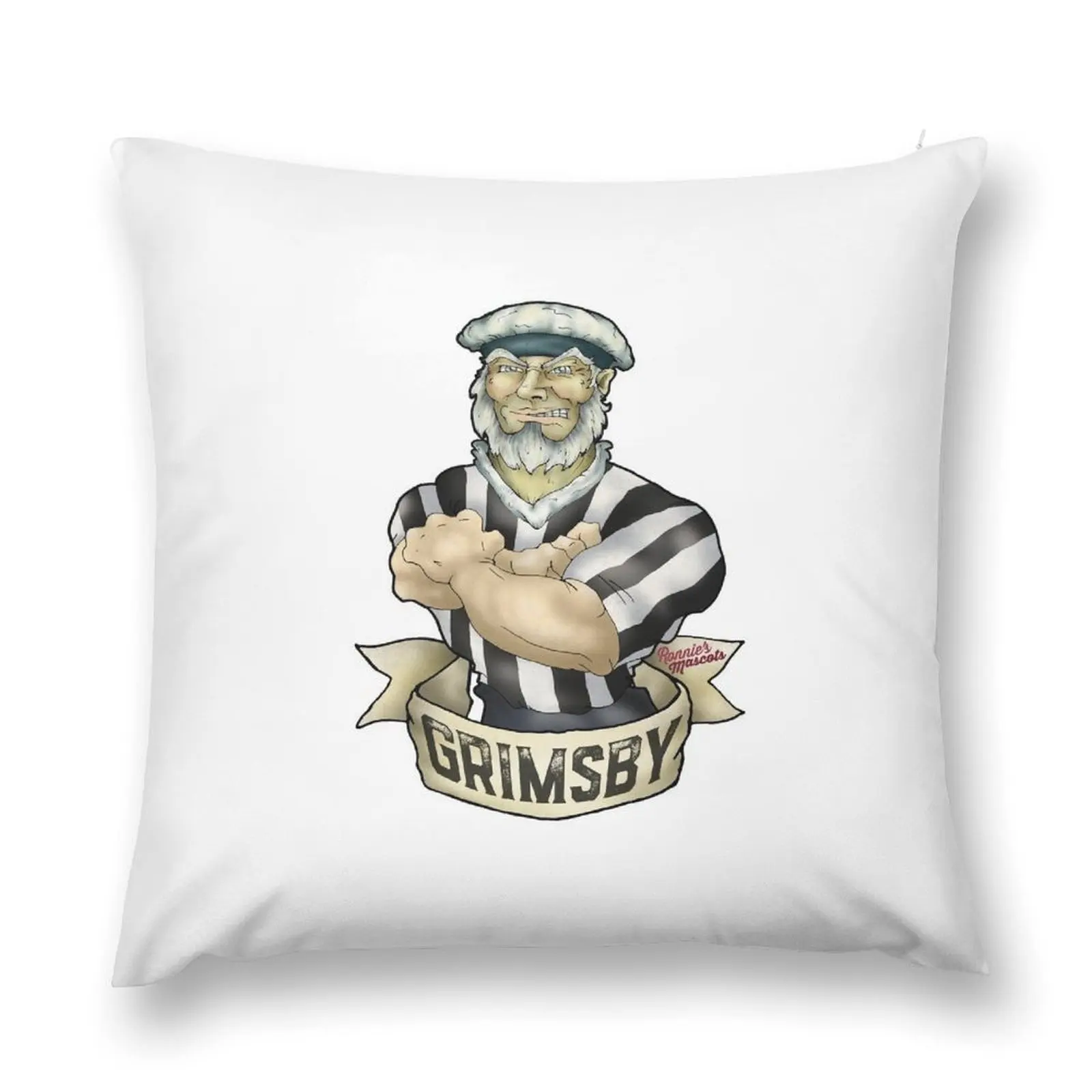 Grimsby Town Mariner Mascot Throw Pillow Luxury Pillow Cover Cushions pillow