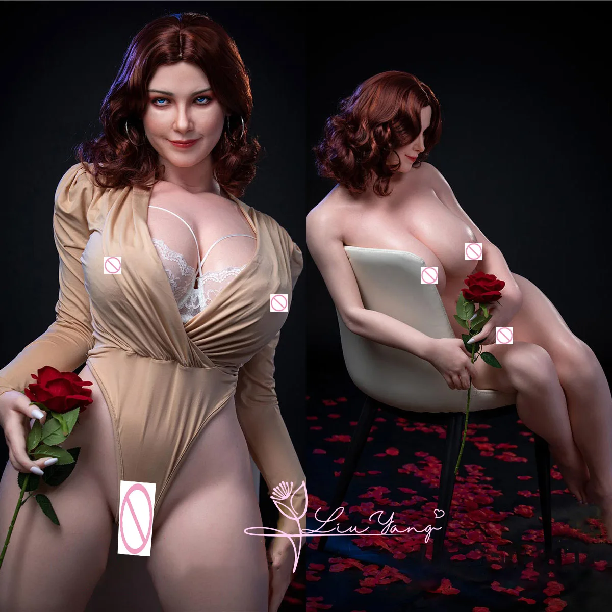 Хит продаж, полноразмерная реалистичная секс-кукла для взрослых с реалистичной вагиной и анальным секс-пневтер с двойной вставкой для опыта оргазма