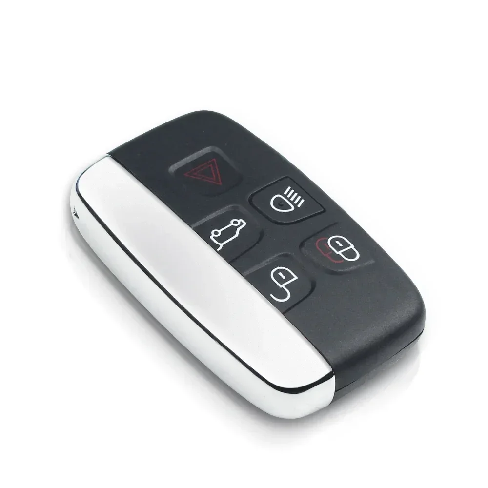 KEYYOU For Land Rover Range Rover Sport Evoque Discovery 4 For Jaguar Freelander XFL XE XJ 5 Buttons Smart Remote Car Key Shell