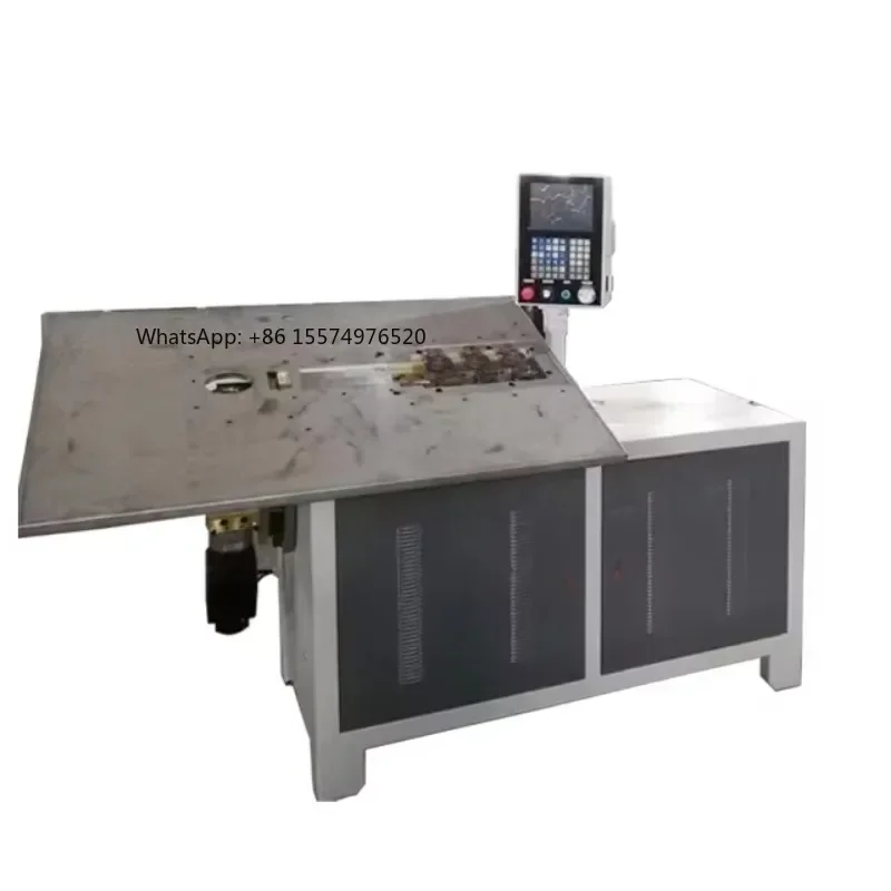 2026BR208 2-8mm 2d Cnc Stainless Wire Bending Machine For Steel Wire Bending Wire Bender