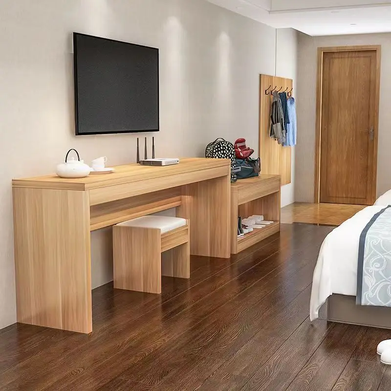 

New hotel TV cabinet hotel table and chair combination cabinet B&B table chair Internet celebrity hotel room decoration hanging