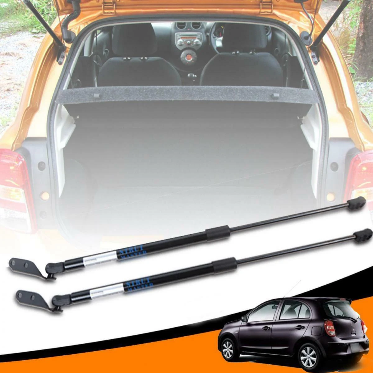 Tail Rear Door Lift Support Spring Shock Strut for March Micra IV K13 Hatchback 2010-2017 904511HM0A