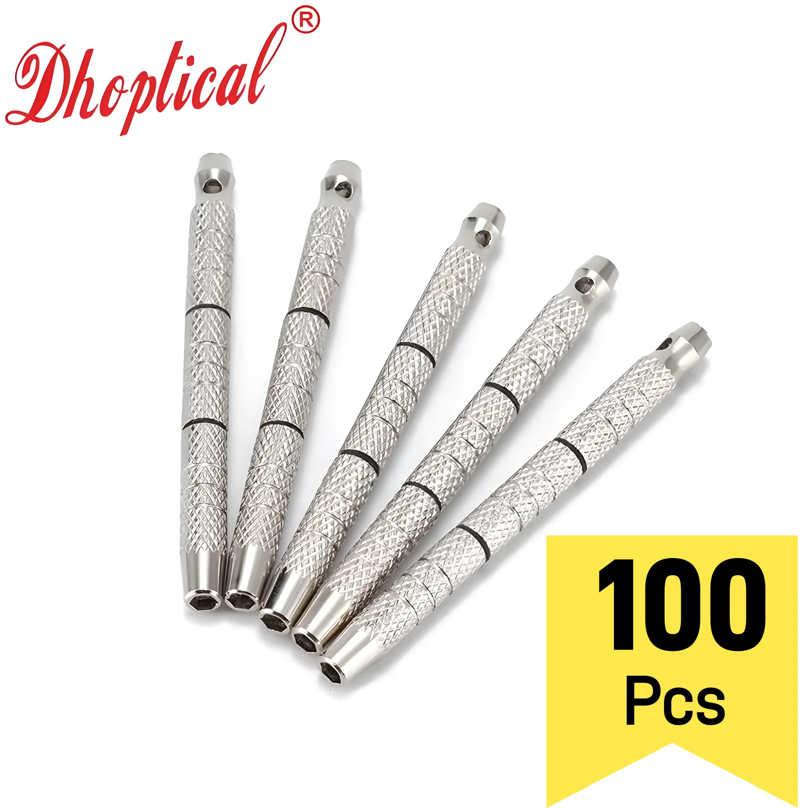 100Pcs Eyeglasses Screwdriver 4 Use Slotted And Hexagona Digital Fix Repair Tool By Dhoptical