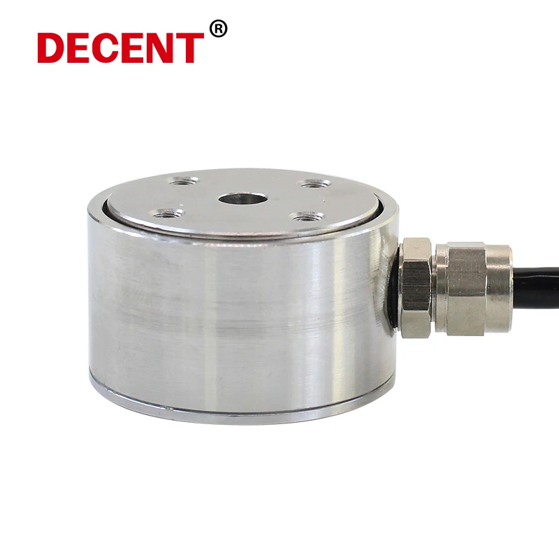 DYZ-101 Stainless Steel Compression Load Cell Mini Button Press Force Sensor 100kg 300KG 2ton 100N 500N 1kN Column Type