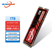 WALRAM M2 NGFF SATA3 SSD 128GB 256GB 512GB 1TB SATA3 Solid State Drive NGFF 2280 HDD Hard disk laptop PC desktop