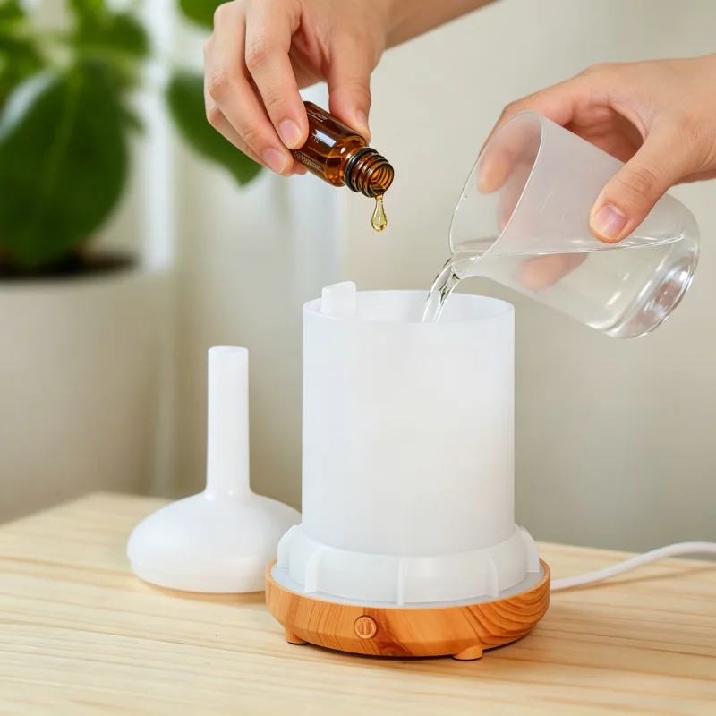 Aromatherapie-Gerät Automatische Duftverbreitung Hochwertiger Heim-Desktop-Luftbefeuchter für Schlafzimmer und Arbeitszimmer – Detail 12
