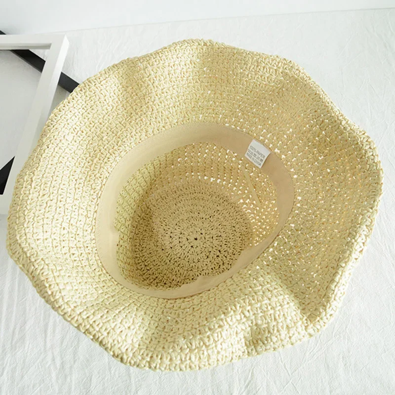 MAXSITI U Sun Hat for women Summer Beach Hat fashiona Lafite Straw Hat travel sunscreen multifunctional folding straw hat