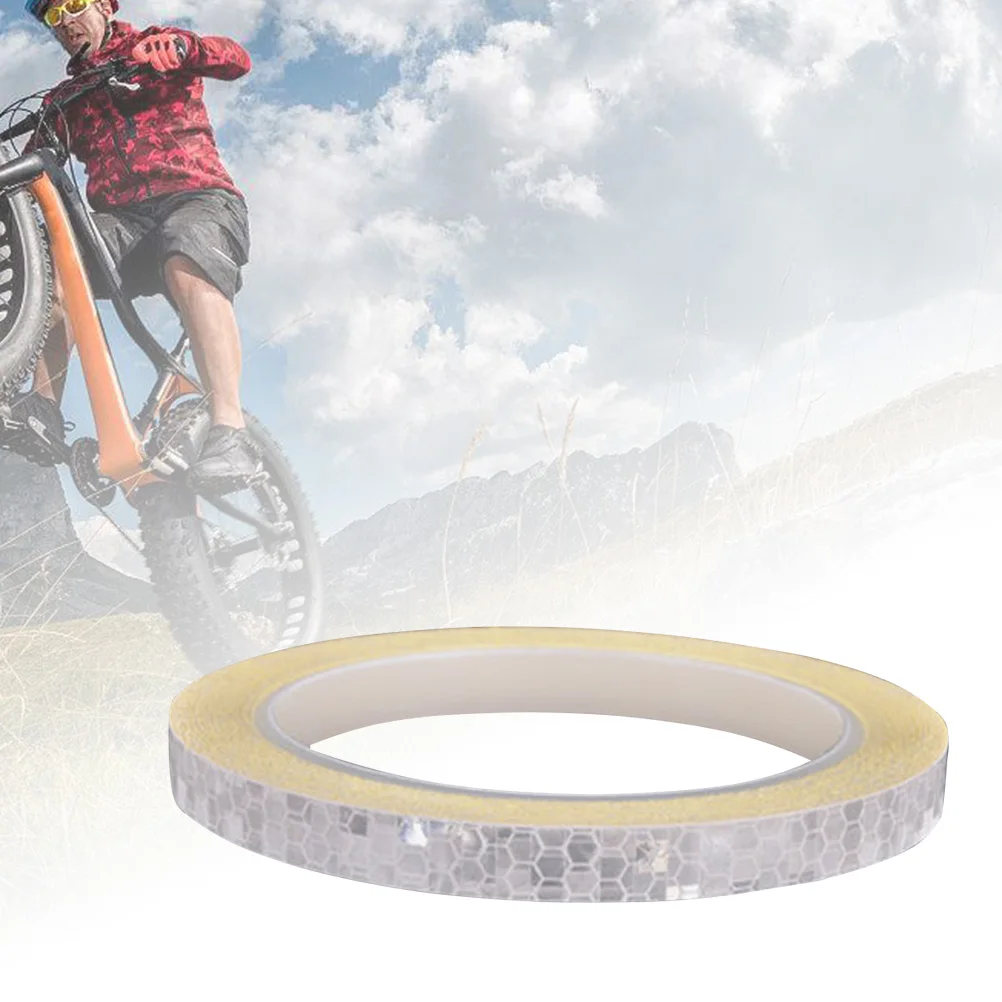 

2pcs Reflective Stickers Strip Bike Wheel Rim Reflective Tape Night Glow Decal Cool Decoration For Bicycle Motorcycle Mountain