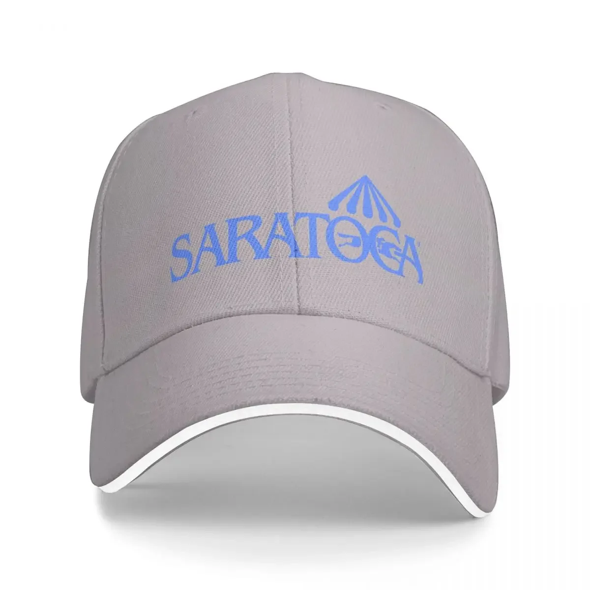 Saratoga Springs Race Track Blue Cap baseball cap baseball hat bucket hat Men's cap Women's