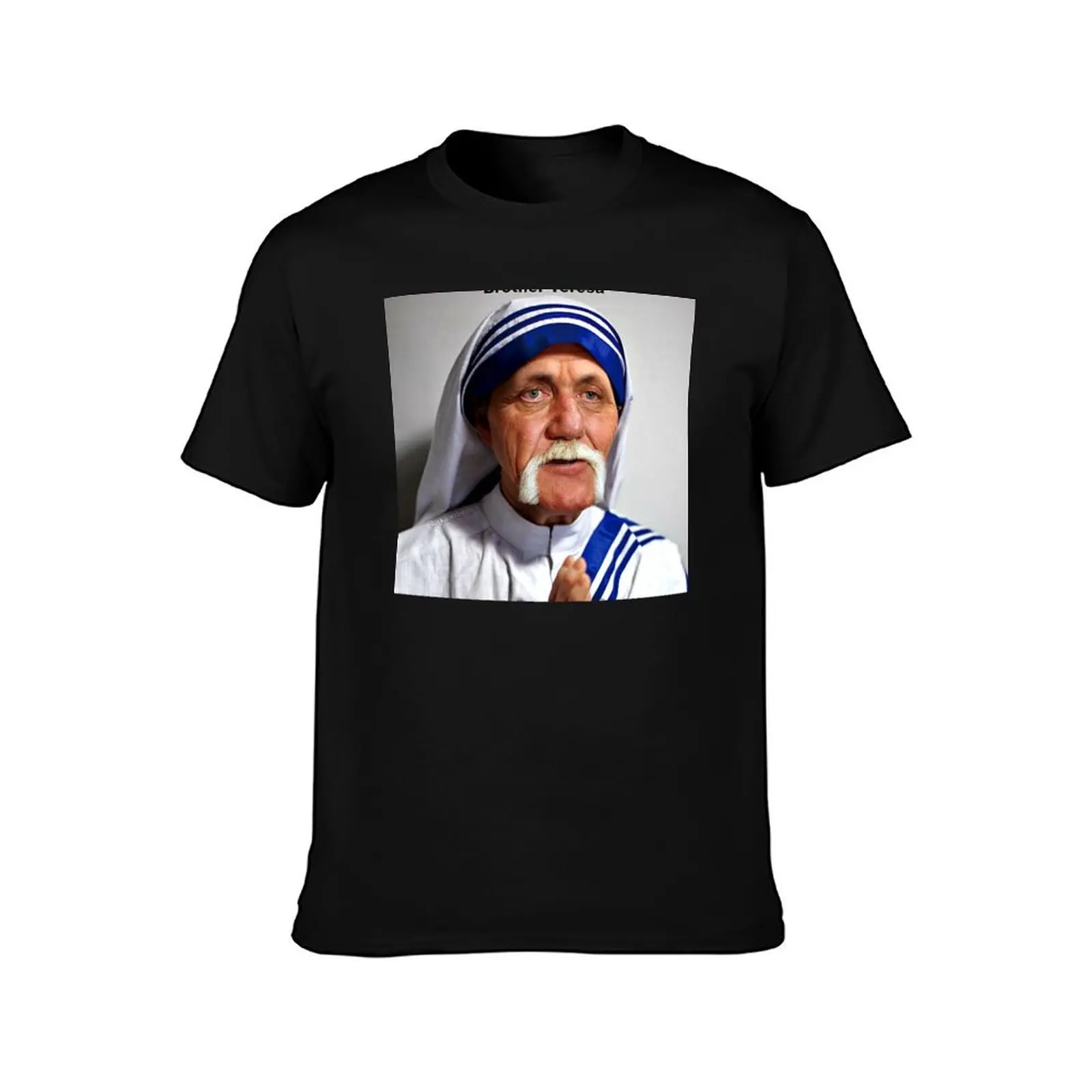 Brother Teresa T-Shirt Casual Daily Wear Short Sleeve Top