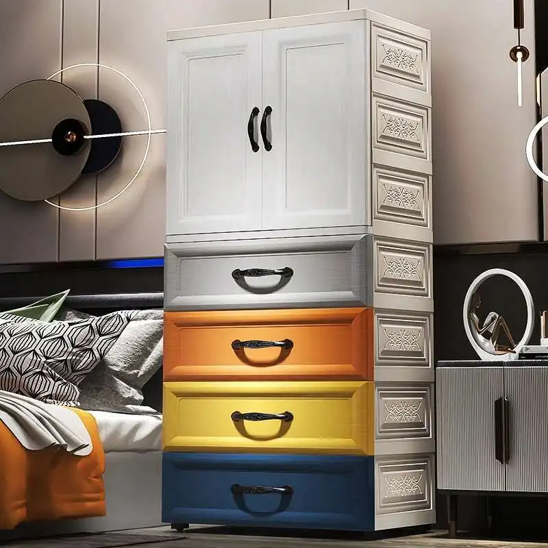 

Organizer Partitions Wardrobe Storage Cupboard Clothes Bedroom Simple Closet Cube Minimalist Cheap Small Ropero Salon Furniture