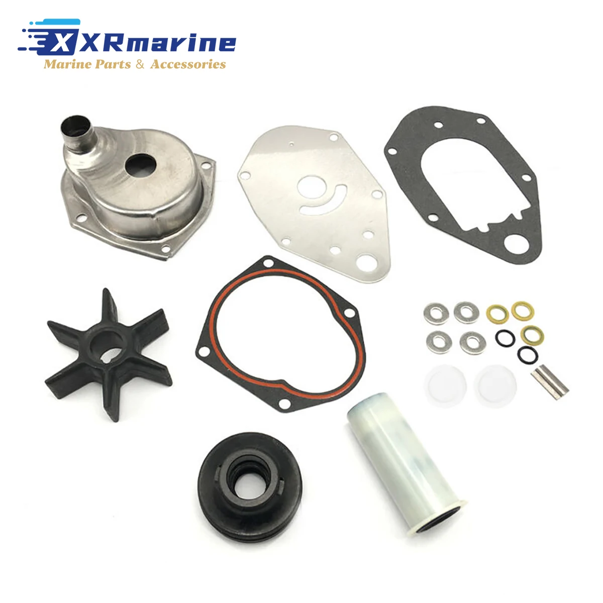 14334A3 Outboard Water Pump Impeller Repair Kit Fits for Mercury 4 Stroke 40 45 50 60 HP Engines Replaces 47-14334A2 47-812966A6