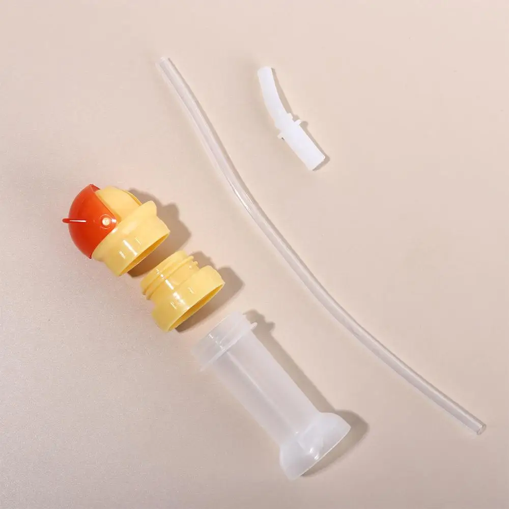 Cover Cap 2 in 1 Silicone Straw Water Cup Tool Bottle Replacement Lid Feeding  Drinkware Baby Water Bottle Cap Drinking Tube