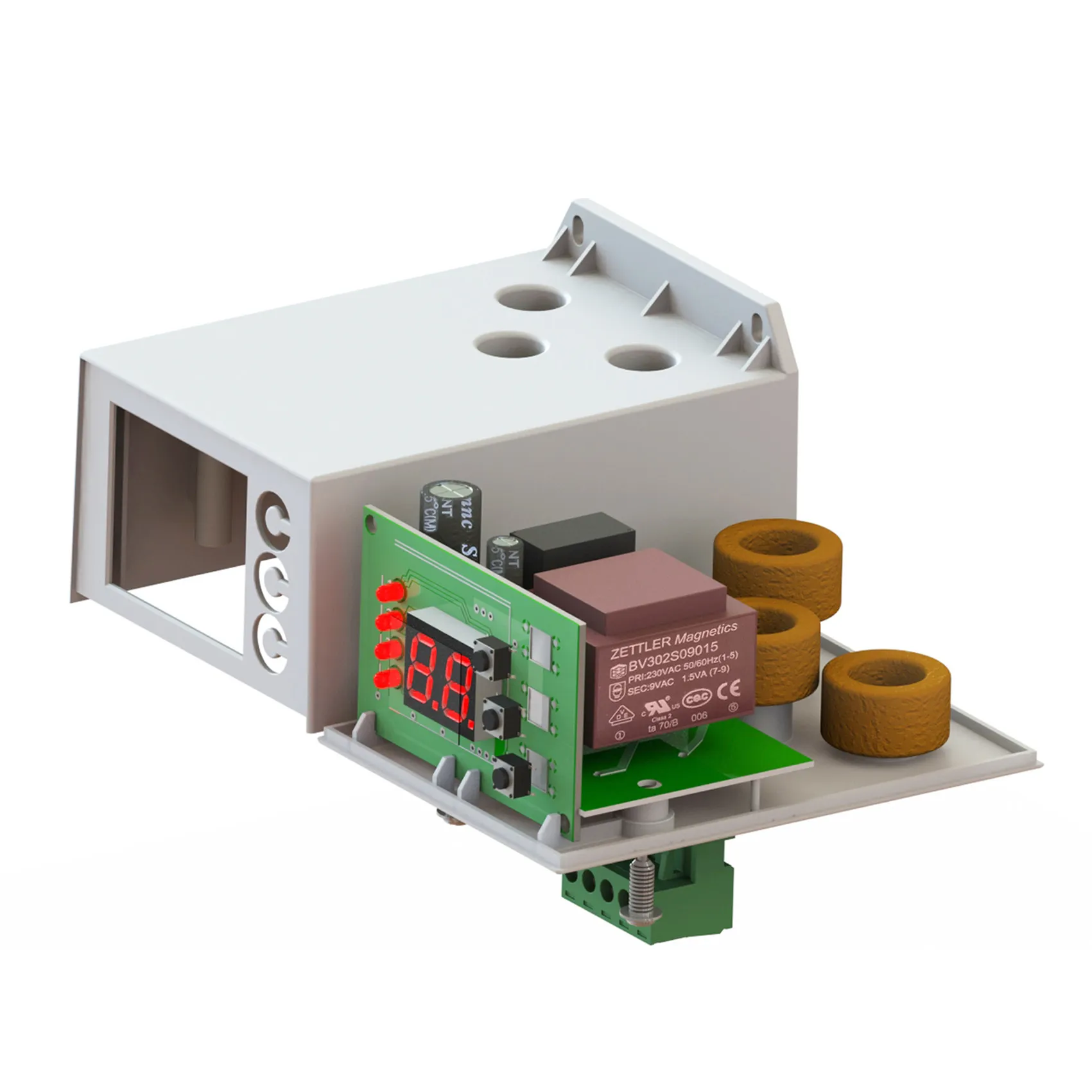 VJ701B intelligent motor comprehensive overload phase loss protector three-phase motor water pump protector 380V