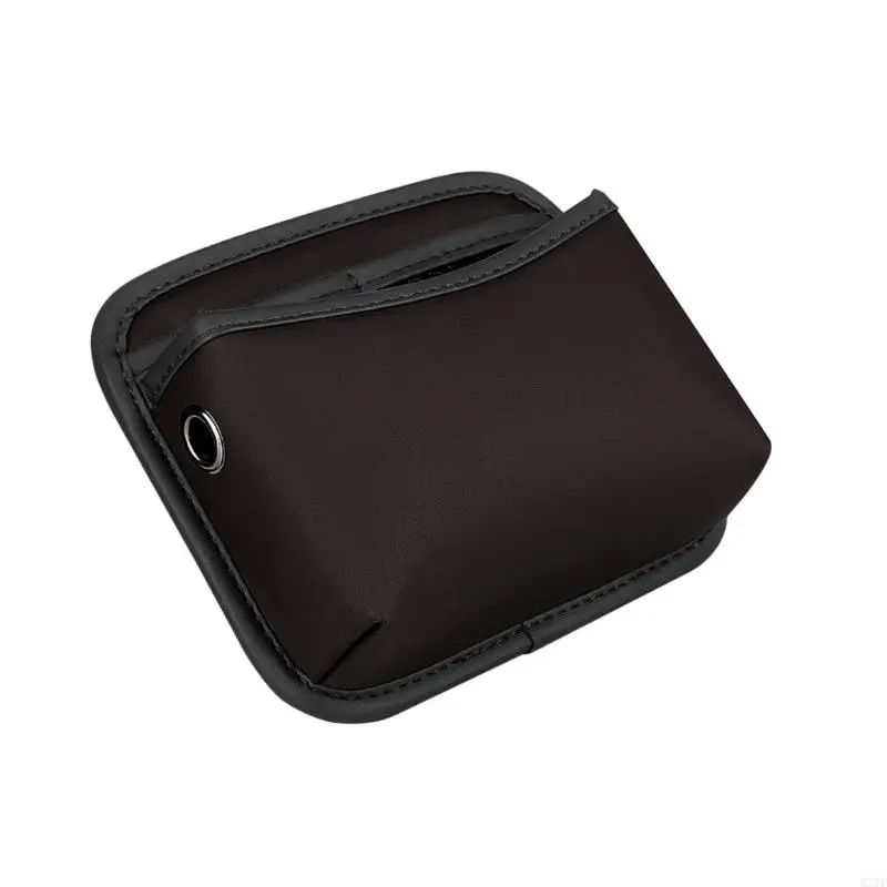 M76E 2-teilige Auto-Aufbewahrungstasche, Selbstklebende Fahrzeugtasche mit Netzfach für die Aufbewahrung auf der Rückenlehne und in der Konsole – Detail 10