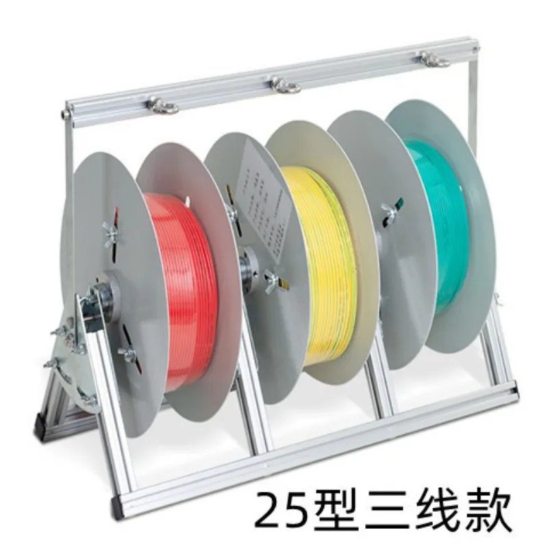 Pay-Off Rack Cable Reel Wire Stripping Pliers Threading Tool Electrician Clip BagGoods in stock