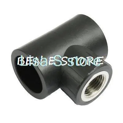 

Pipe Fitting PT 1/2" Male Thread x 32mm Slip 3 Ways HDPE Tee Connector