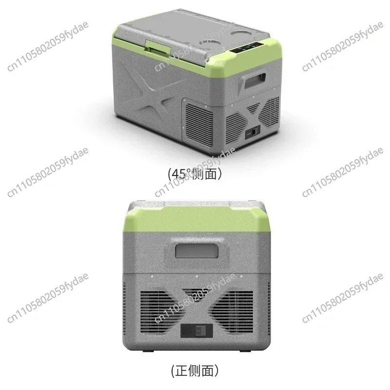 X30 Compressor car refrigerator, suitable for both car and home use, 12V and 24V portable x30 dormitory small refrigerator