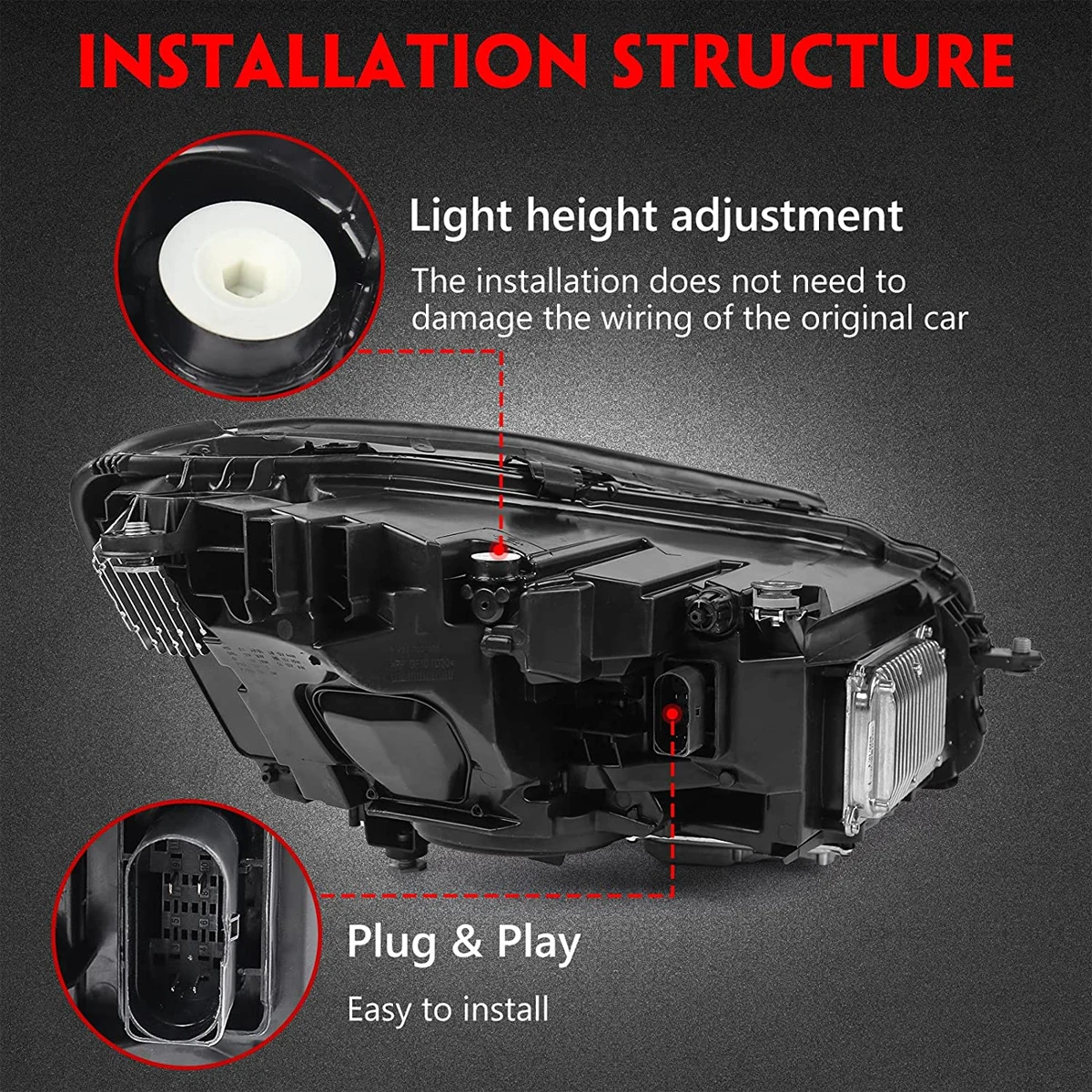 Car Lights LED Headlights Assembly For Benz W213 2016-2020 Mercedes E Class E200 E260 E300 E350 Upgrade S Class Head Lamps