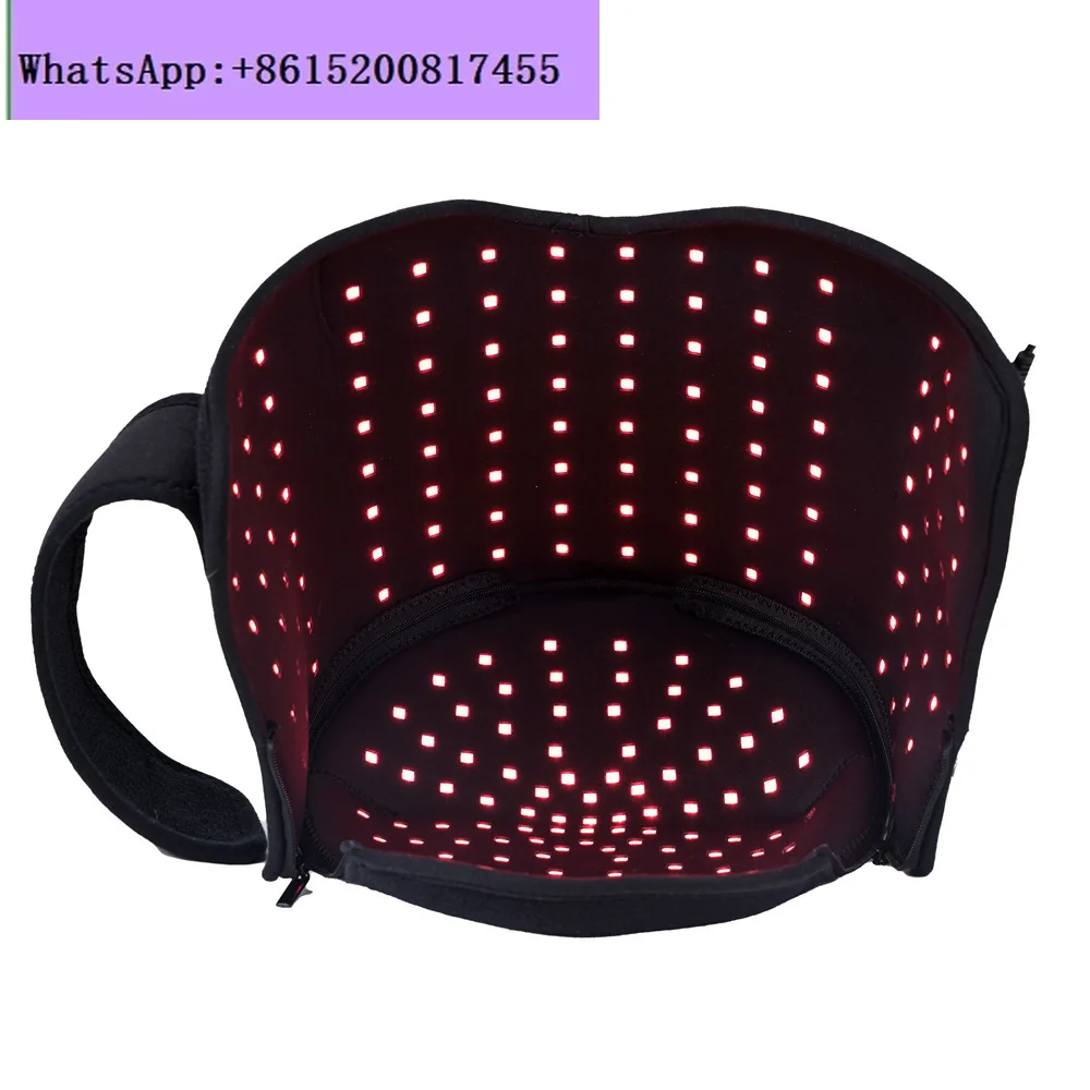 Red light heating phototherapy anti-hair loss red light hair growth instrument head physiotherapy