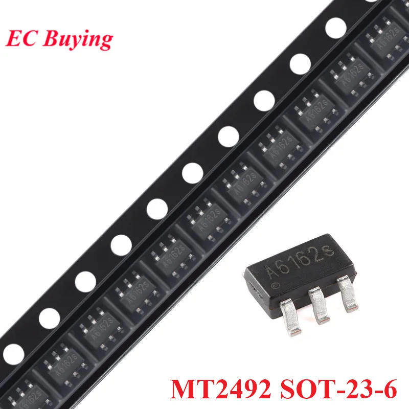 20 adet/5 adet MT2492 SOT23-6 2492 SOT-23-6 2A 4.5V-16V giriş 600kHz senkron adım-aşağı Buck dönüştürücü IC çip yeni orijinal