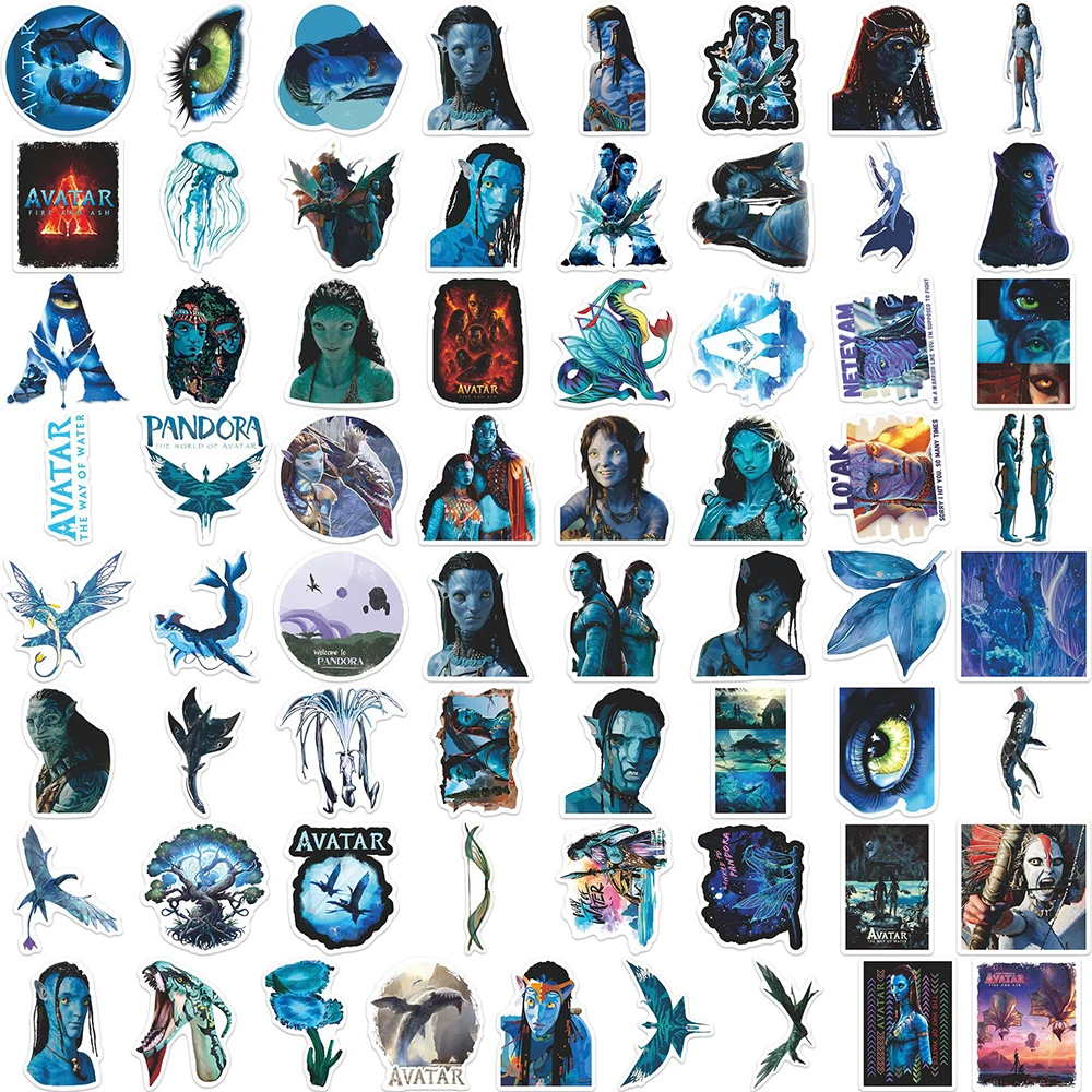 10/30/65pcs Hot Disney Film Avatar 3: Vuur en As Stickers Cartoon Graffiti Decals DIY bagage Notebook Telefoon Sticker Speelgoed Gift