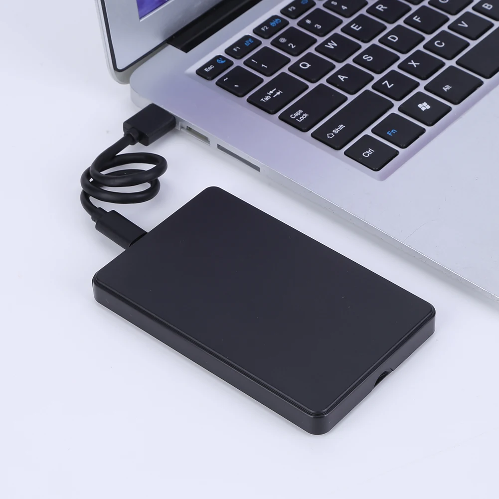 

USB3.1 Mobile HDD Case with USB3.0 To Type-C Cable 2.5in Portable Harddisk Case LED Indicator Hot Swap for SATA 1/2/3 HDD Or SSD