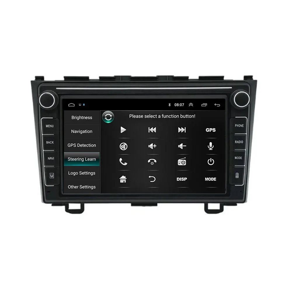 Radio samochodowe Android 13 dla Honda CR-V 3 RE CRV 2007-2011 multimedialny odtwarzacz wideo 2 Din nawigacja GPS Carplay DVD jednostka główna Stereo