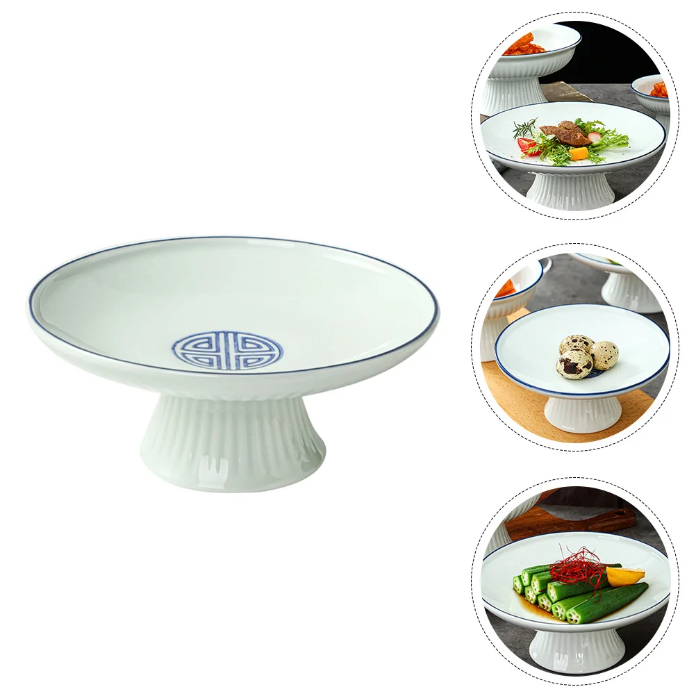 

Ceramic Fruit Bowl Party Bowls for Serving Food Kitchen Counter Rustic Porcelain
