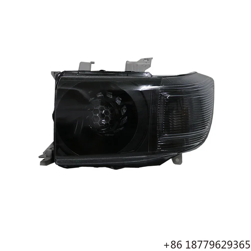 Custom Full LED Headlights with Bi-Xenon Projector Lens DRL Off-Road SUV Fitment