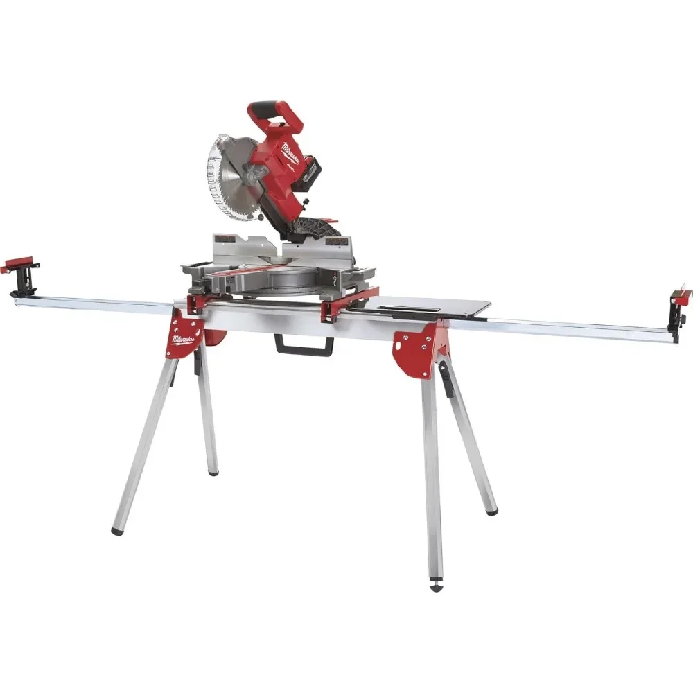 Support de scie à onglets compact pliant en aluminium léger, adapté pour Milwaukee 32"