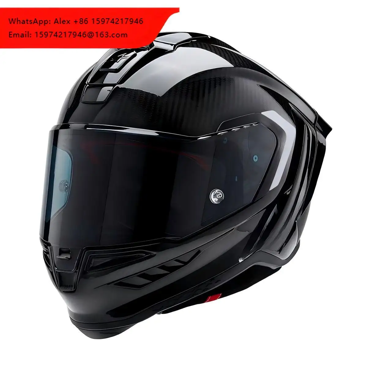 Helmet For Alpinestars SUPERTECH R10 SR10 Motorcycle Full-Face Dragon Carbon Fiber Racing Helmet Anti-fog Visor