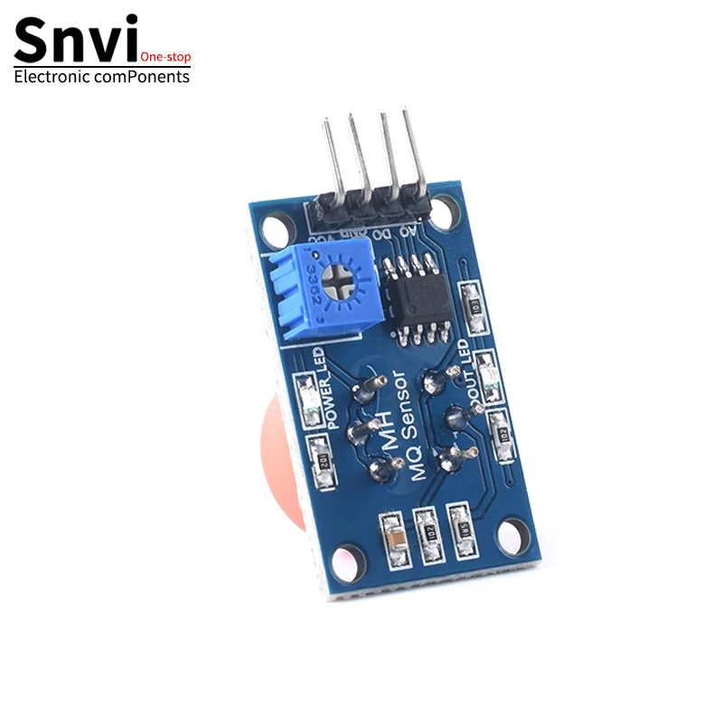 MQ-3 Alcohol Gas Sensitive Detector Max 4V Output Breath Gas Detector Power Indication TTL Signal Output Indication for Arduino