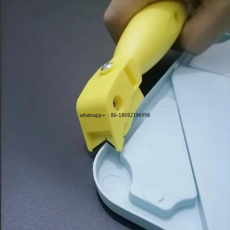 New Acrylic Material Flash Trimmer Chamfering Artifact for Plexiglass Plate Edge Trimming Burr Scraping Tool