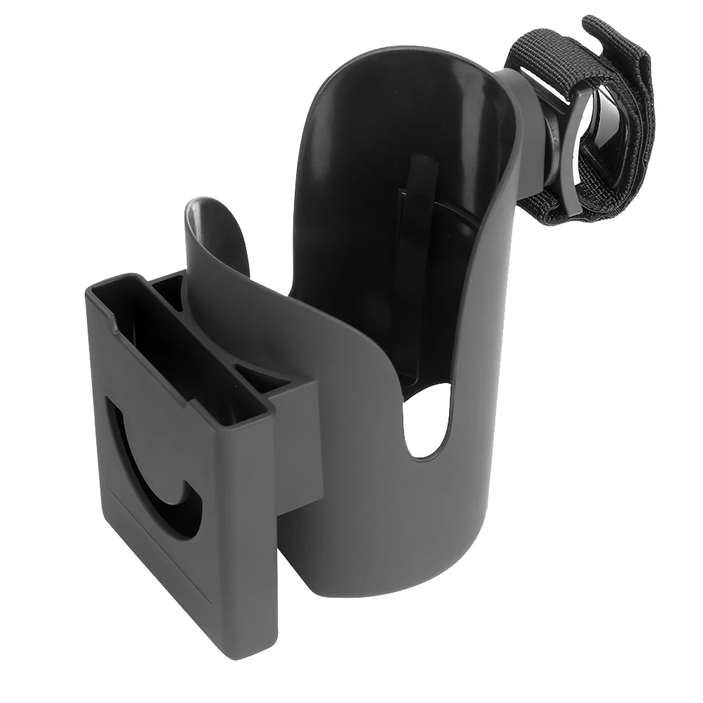 

2in1 Stroller Cup Holder Baby Trolley Bottle Shelf Water Rack Phone Compatible Durable Portable Easy Install Gift Idea Bike