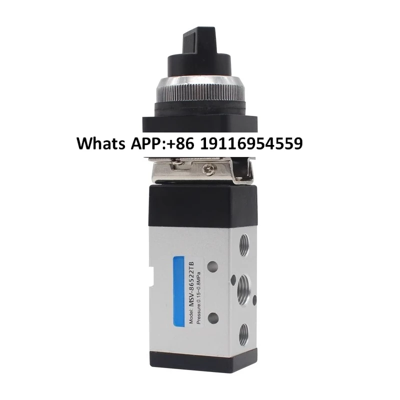 Two-position five-way mechanical valve MSV-86522TB/MV-522LB manual valve switch EB PB PPL R roller